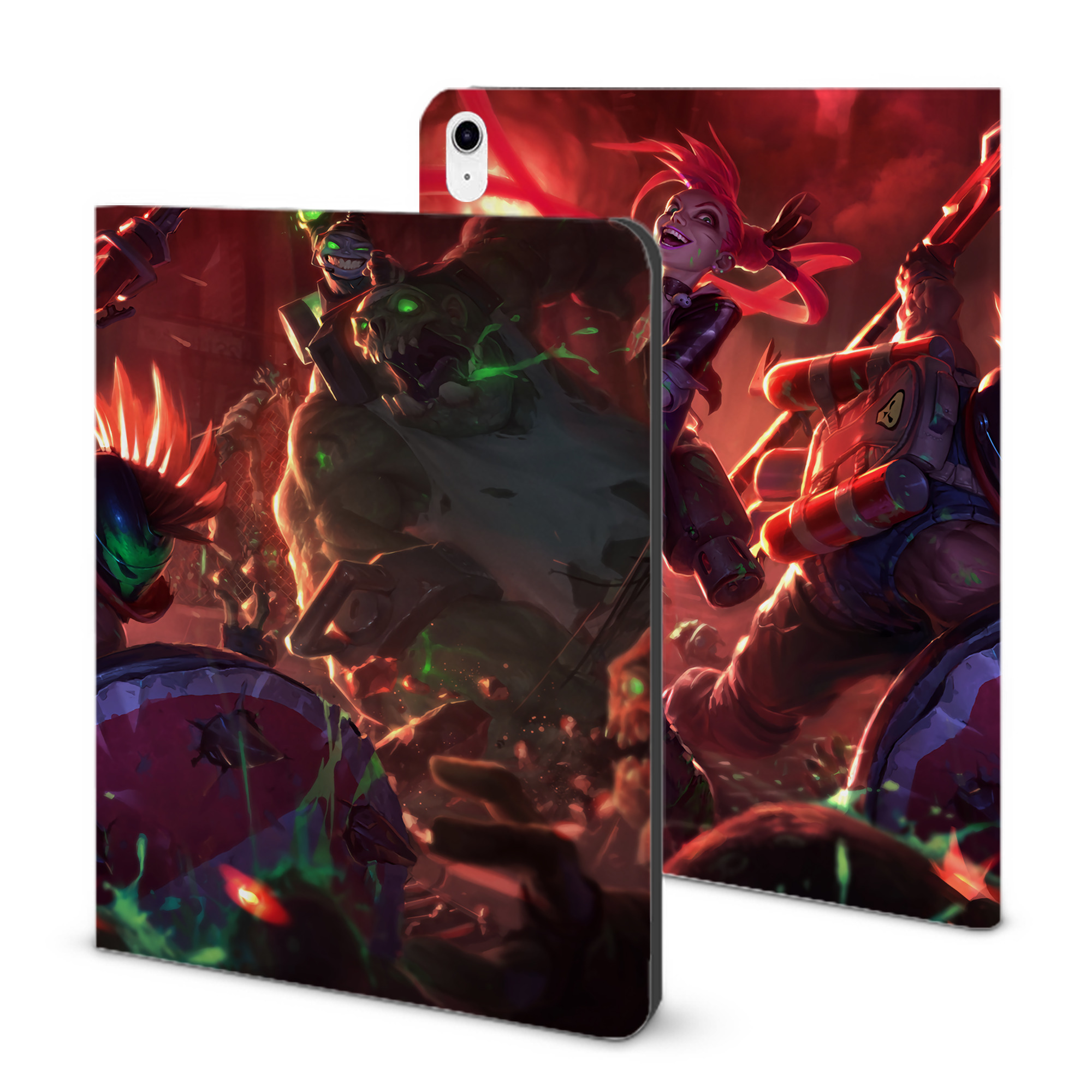 （画像用） リーグ・オブ・レジェンド League of Legends LOL IPad ケース ブック型 PUレザー TPU 耐衝撃 軽量 薄型 ペン収納なし 全面保護 IPad 各モデル対応